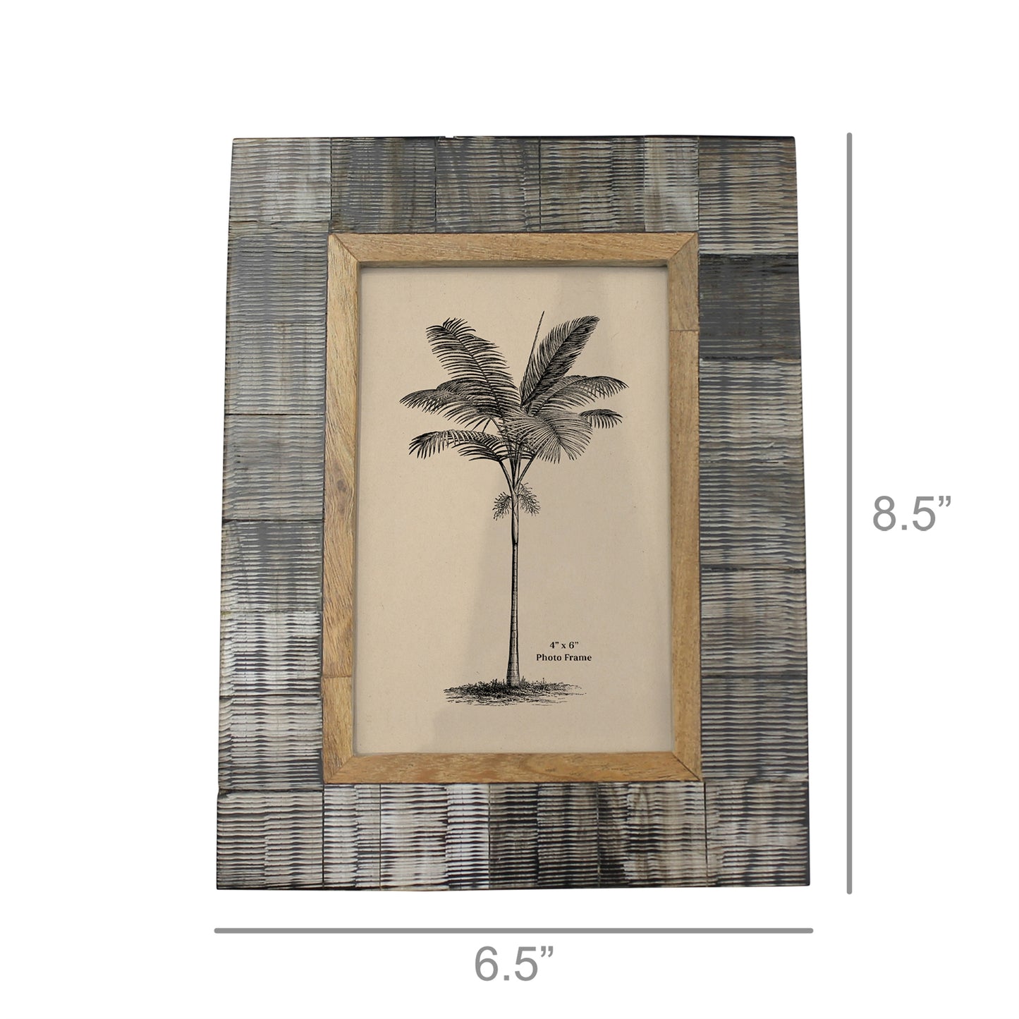 4x6 Picture Frame - Chiseled Horn - Chapin Furniture