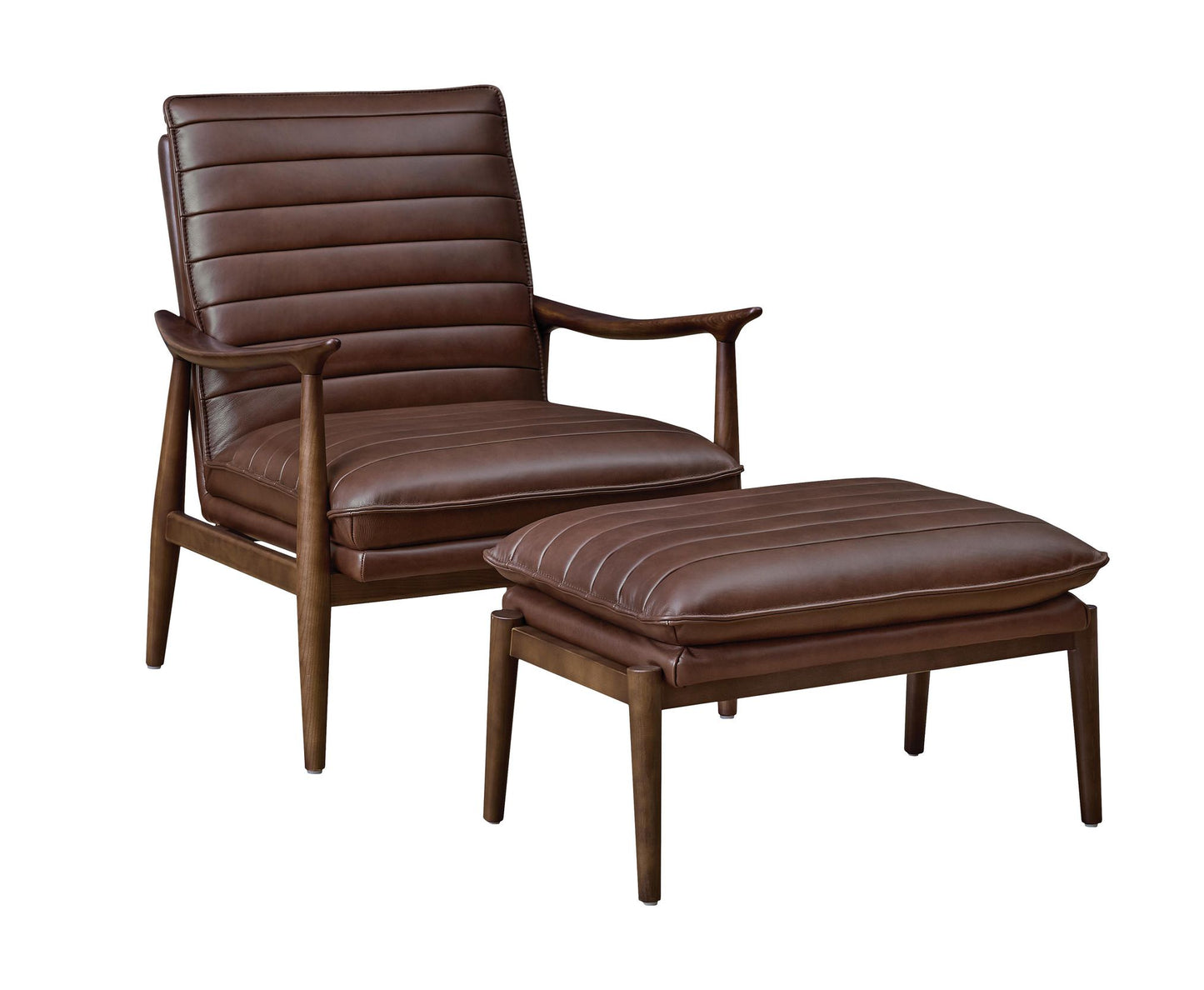 Ellis Leather Accent Chair - Chapin Furniture