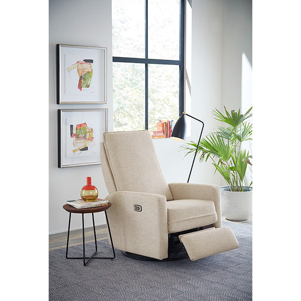 Calli Medium Swivel Glide Recliner- Custom - Chapin Furniture