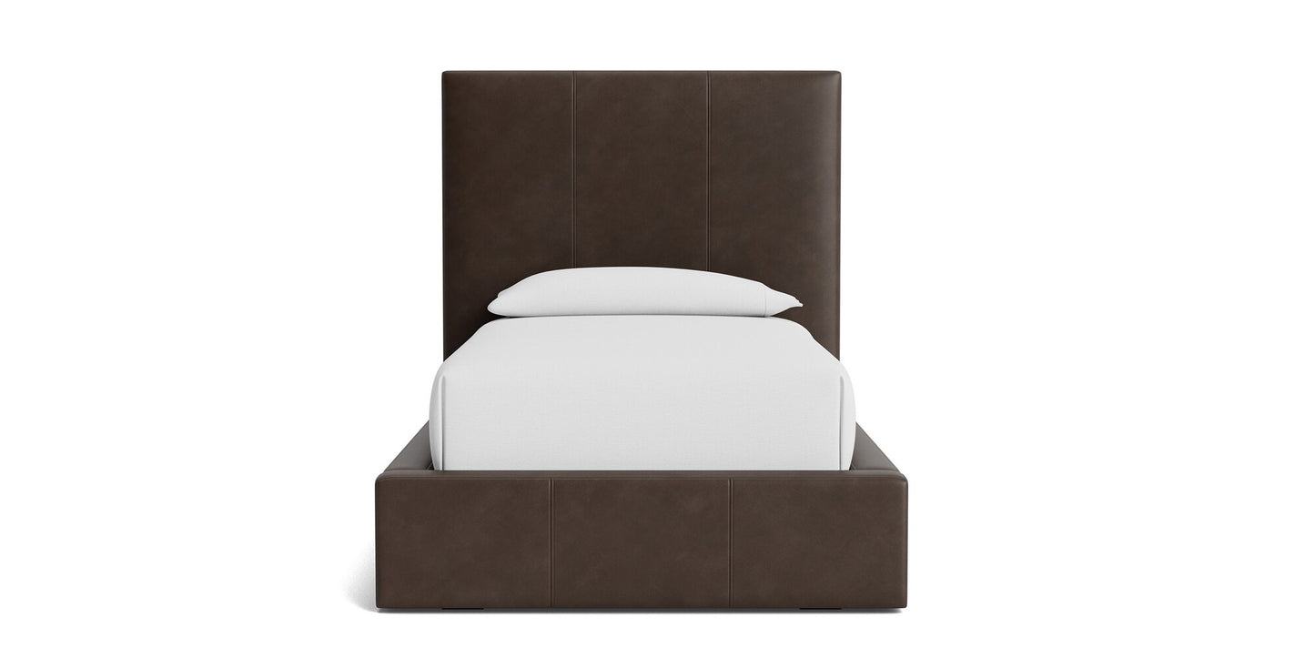 Eden Leather Upholstered Bed - Custom - Chapin Furniture