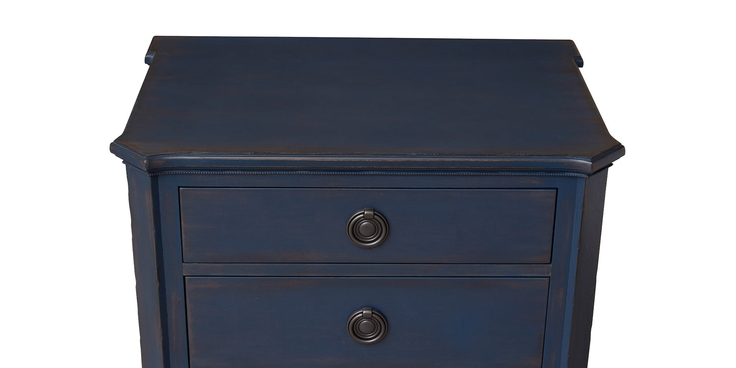 Trafford Nightstand- Adriatic Blue - Chapin Furniture