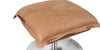 Dunn Leather Ottoman- Tan Leather - Chapin Furniture