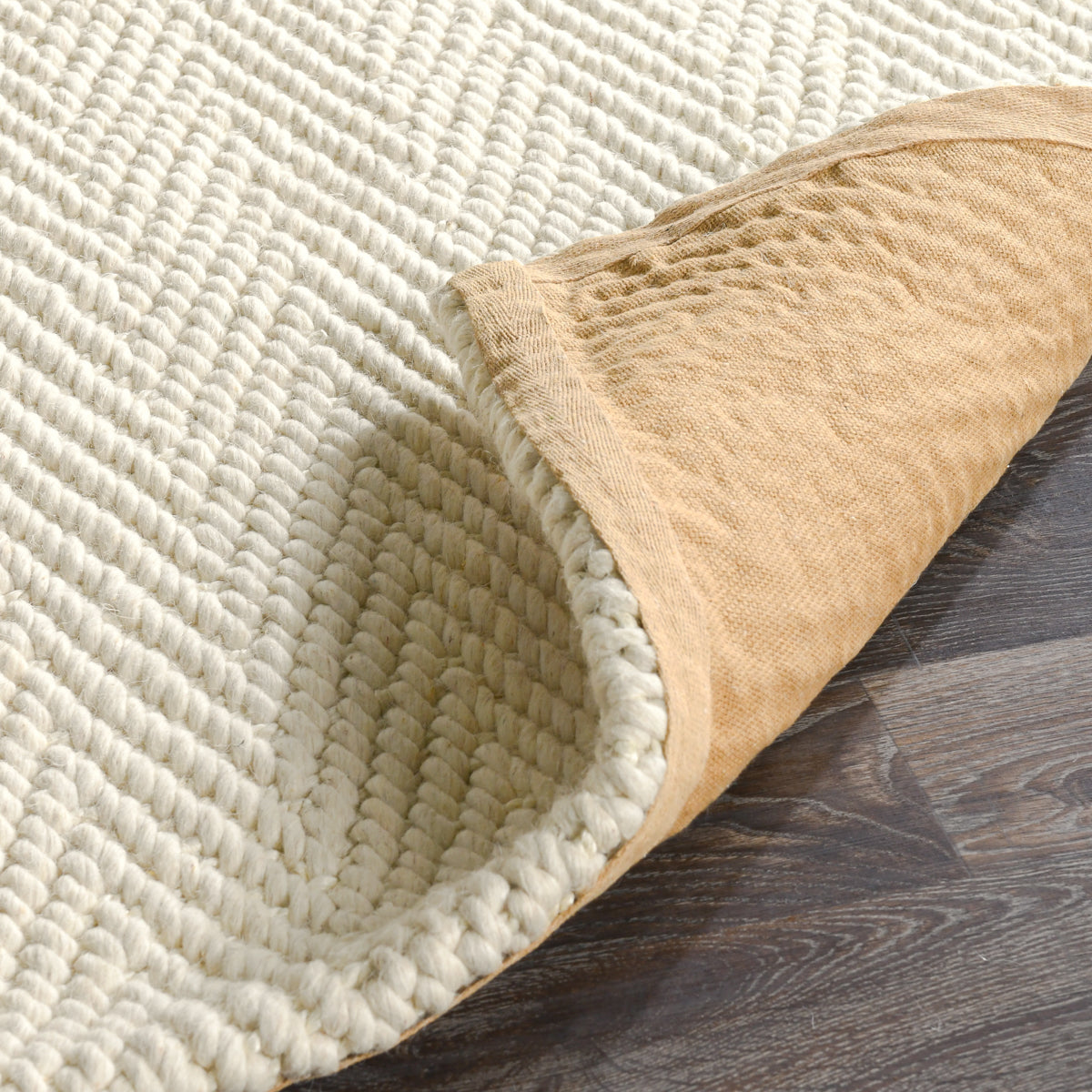 Herringbone Ivory Rug - Chapin Furniture