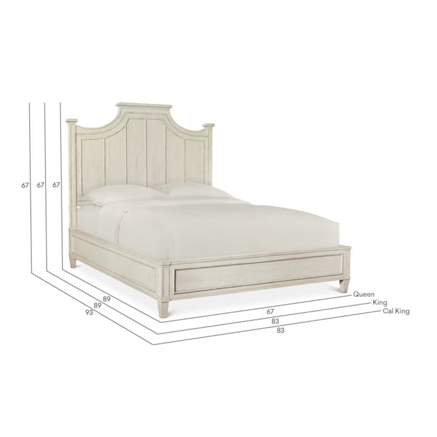 Bella Queen Panel Bed - Chapin Furniture