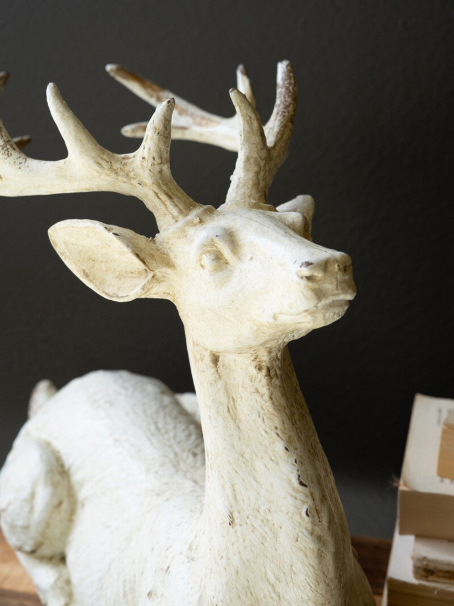 Resting Faux Concrete Deer - Chapin Furniture