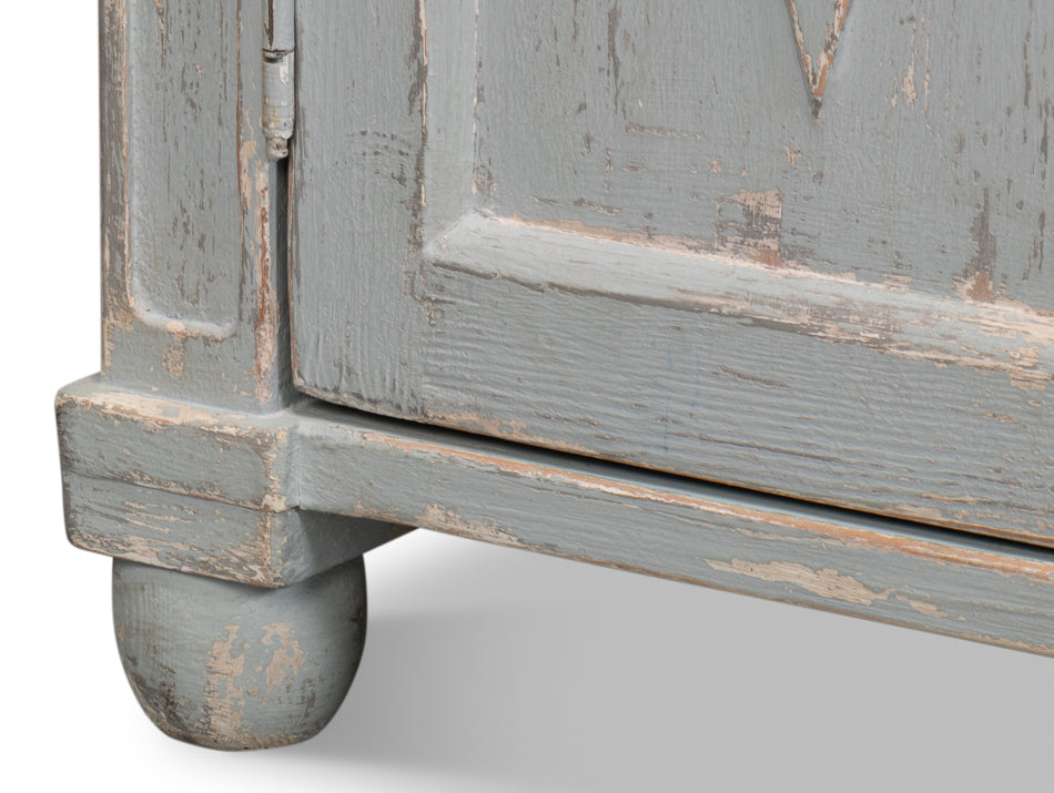 Diamond Wall Sideboard- Blue/Grey - Chapin Furniture