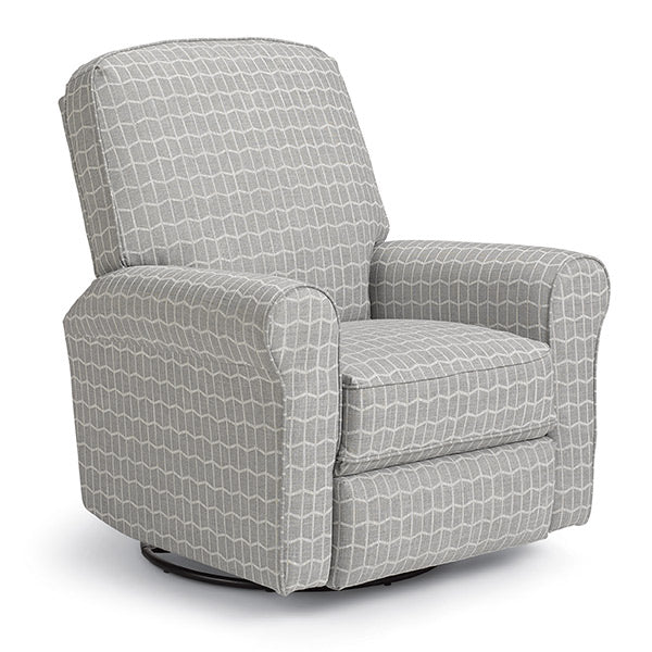 Josey Swivel Glide Recliner- Custom - Chapin Furniture