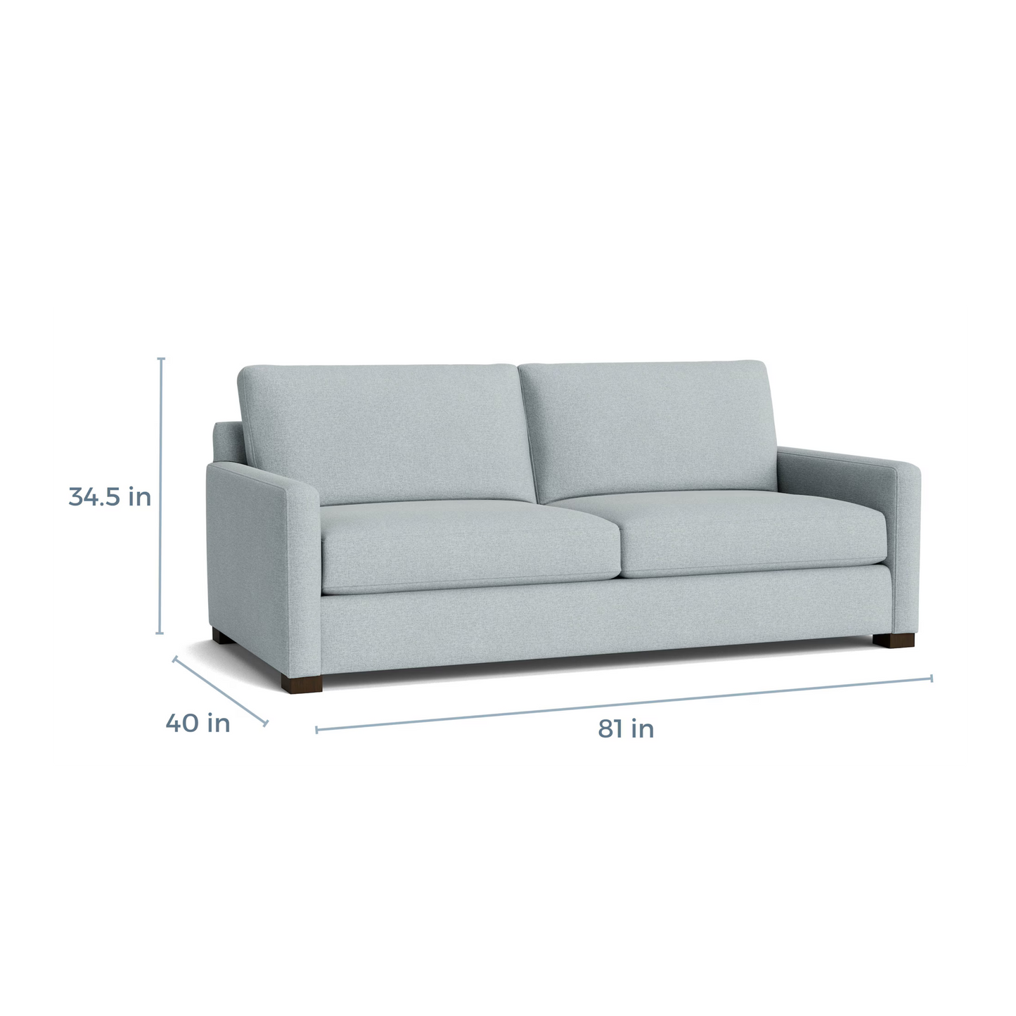 Colby Thin Track Arm Sofa 81" - Custom - Chapin Furniture