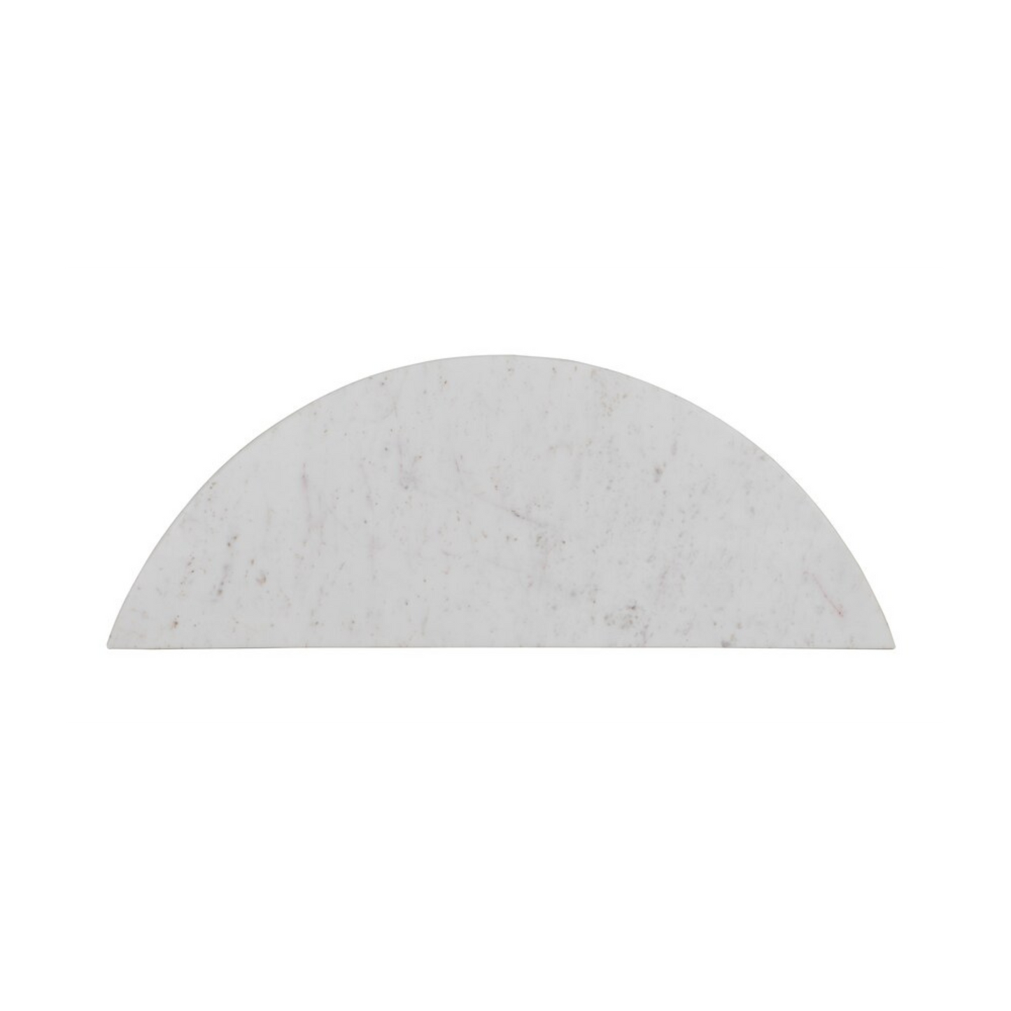 Keswick Demilune Console Table - Black Iron - Chapin Furniture