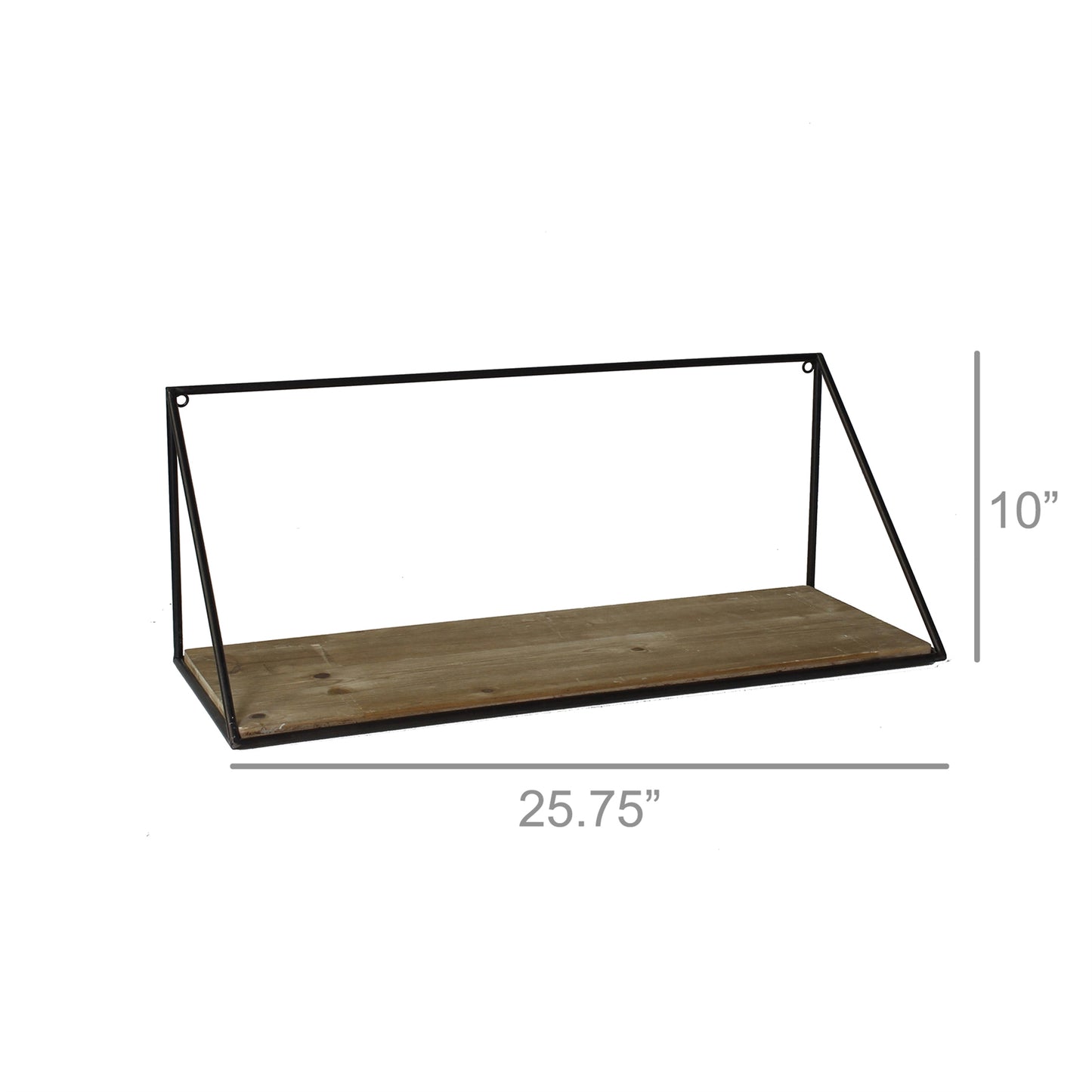 Hull Wood and Iron Shelf - Large - Chapin Furniture