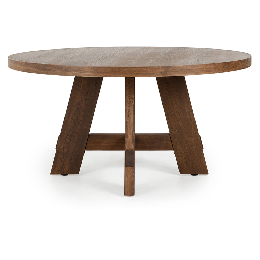 Santa Barbara 60 Round Dining Table- Medium Brown - Chapin Furniture
