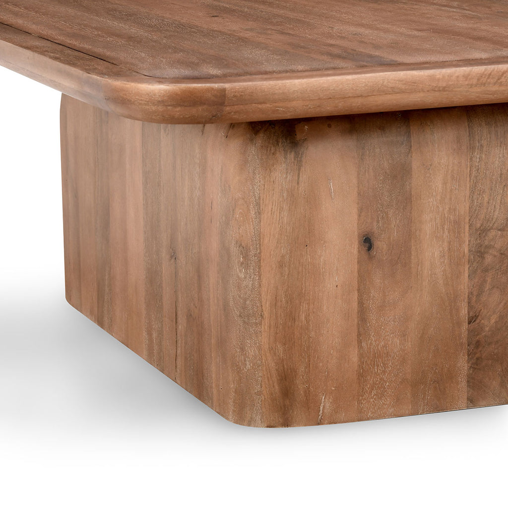 Chloe Mango Wood 48" Square Coffee Table - Chapin Furniture