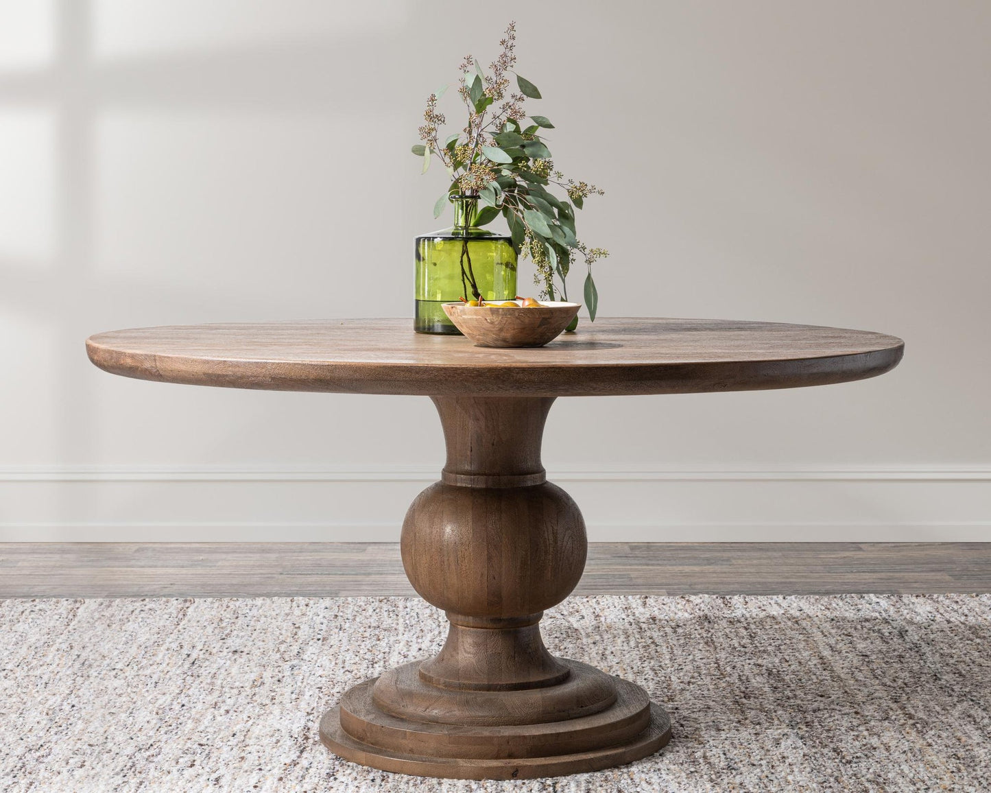 Hera Mango Wood Round Dining Table - Chapin Furniture