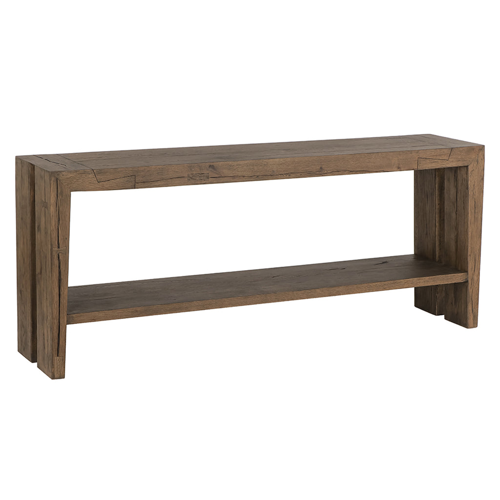 Troy 72" Reclaimed Console Table- Suede Brown - Chapin Furniture