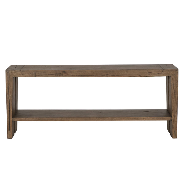 Troy 72" Reclaimed Console Table- Suede Brown - Chapin Furniture