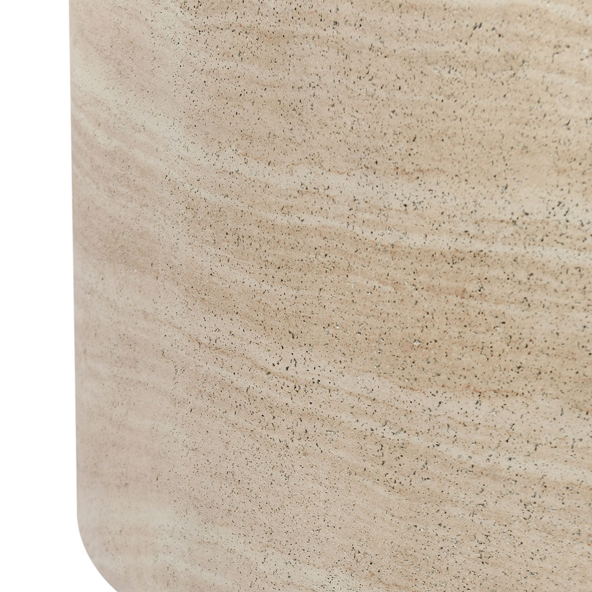 McKenna Outdoor Concrete 31.5" Round Coffee Table - Chapin Furniture