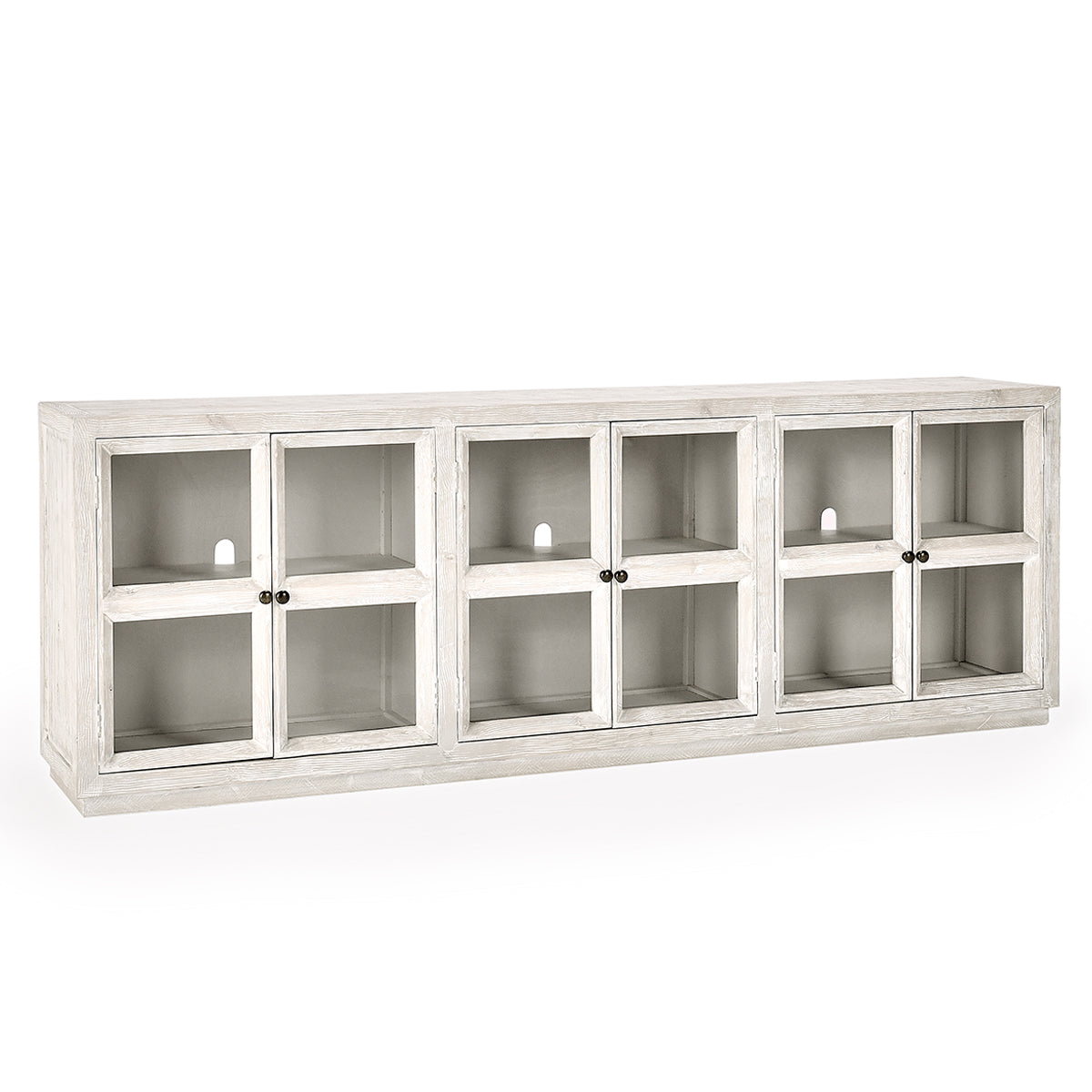 Selma 6 Door Sideboard- White - Chapin Furniture