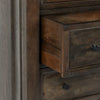 Adelaide 6 Drawer Wood Chest- Cocoa Brown - Chapin Furniture