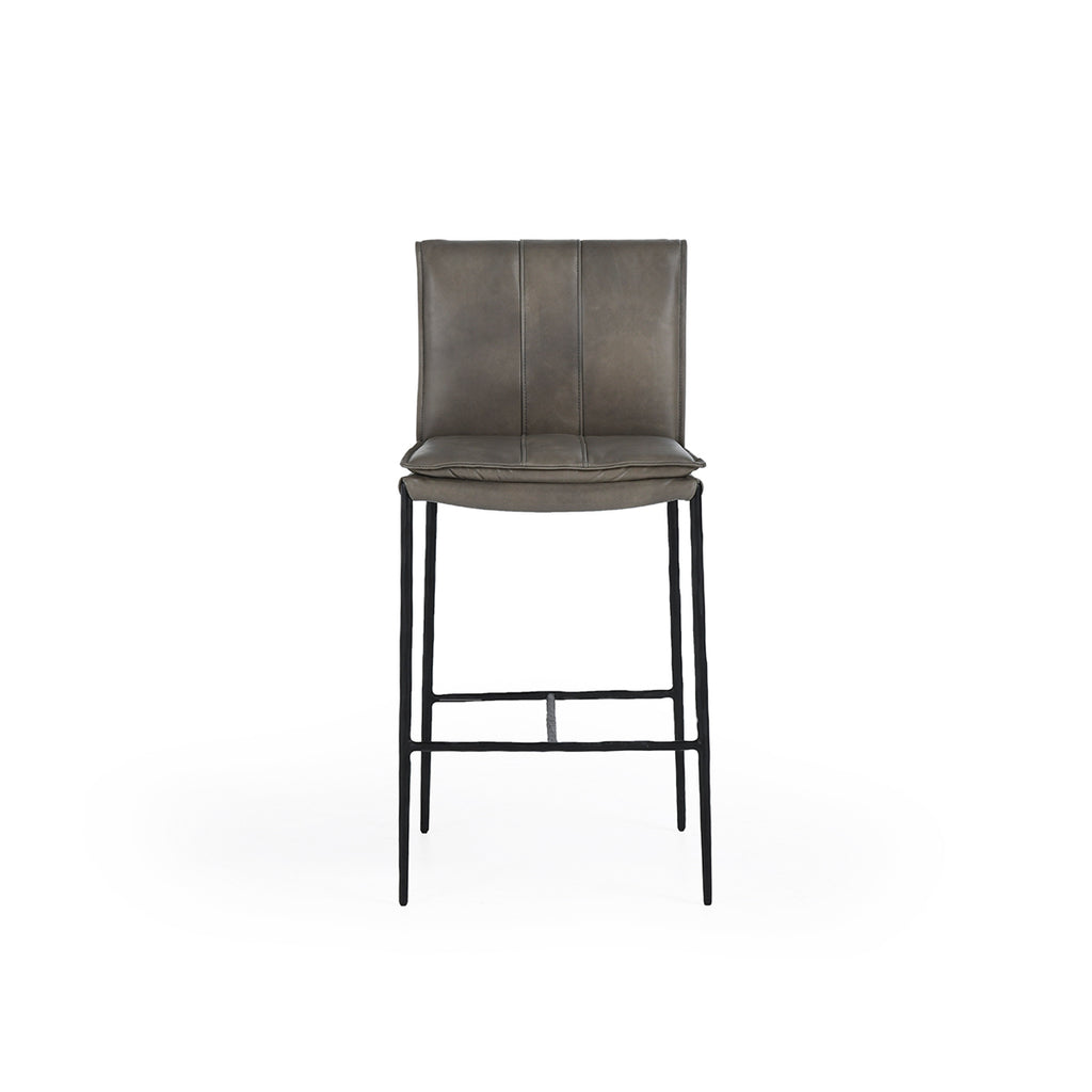 Mayer 26" Counter Stool- Pewter Gray - Chapin Furniture