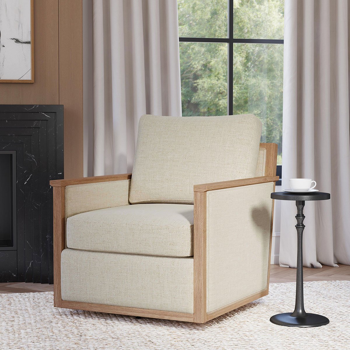 Norman Swivel Accent Chair - Chapin Furniture