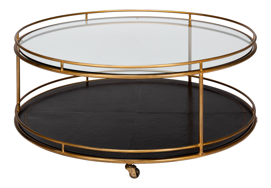Trolley Round Cocktail Table - Chapin Furniture