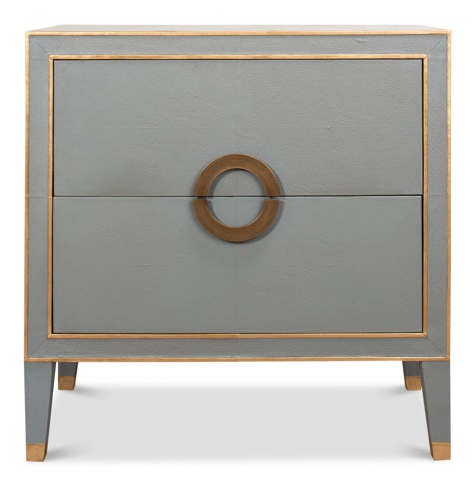 Gabriella Night Stand- Storm Grey - Chapin Furniture