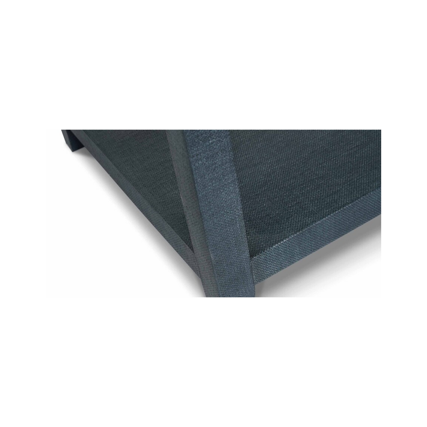 Ventura Raffia Rectangle Cocktail Table - Pacific Blue - Chapin Furniture