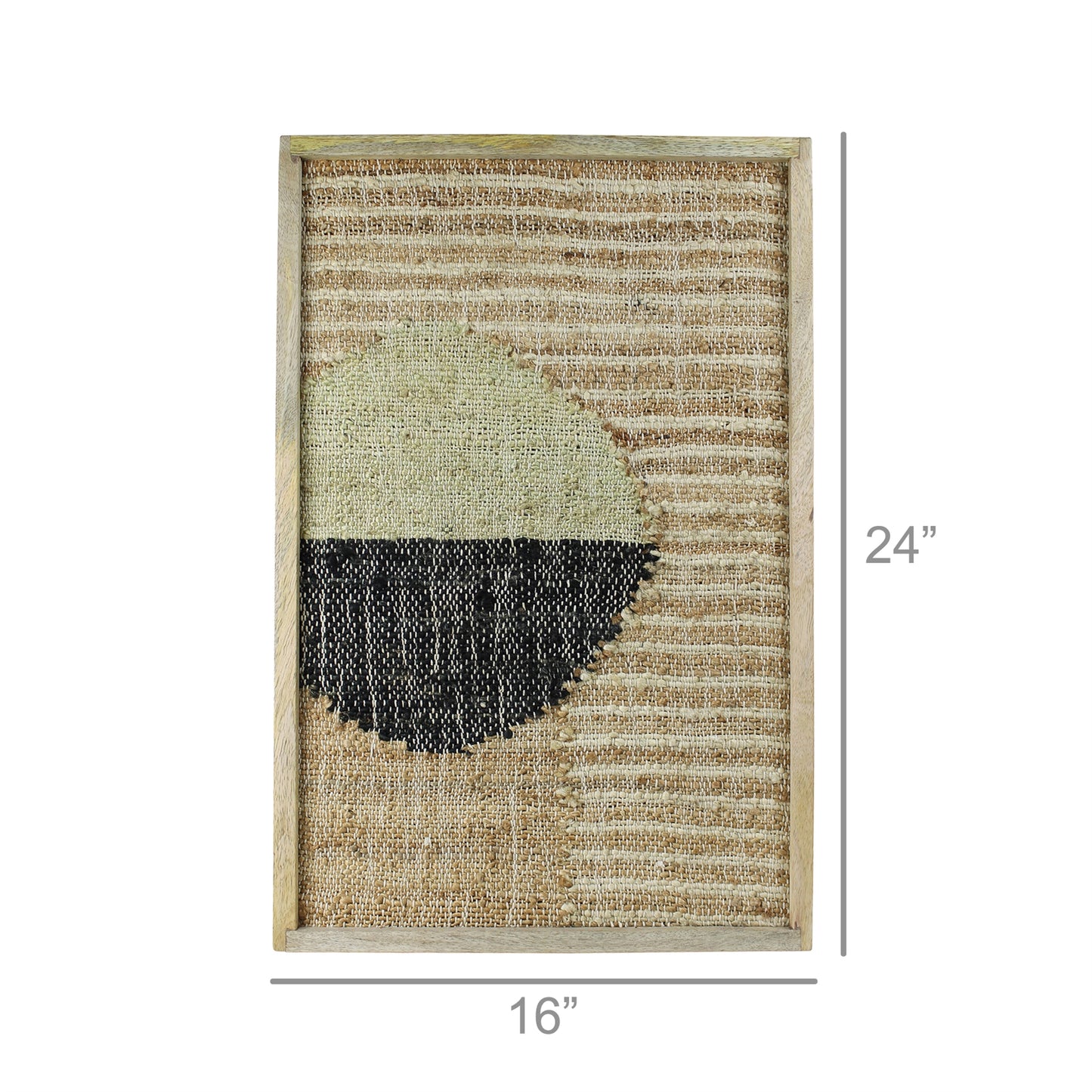 Mana Woven Wall Art - Off-center Circle - Chapin Furniture