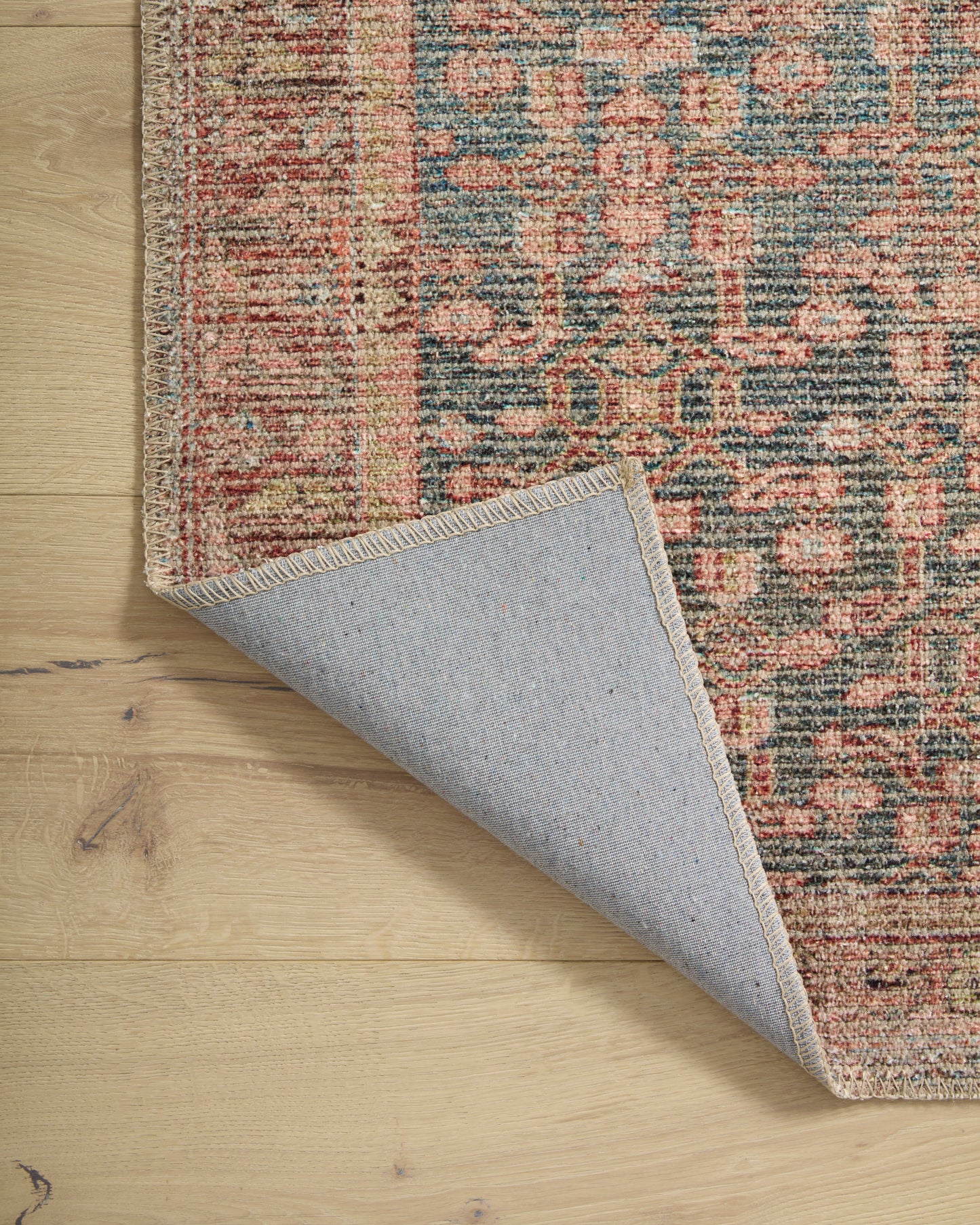 Angela Rose Aubrey Rug - Blue / Terracotta - Chapin Furniture