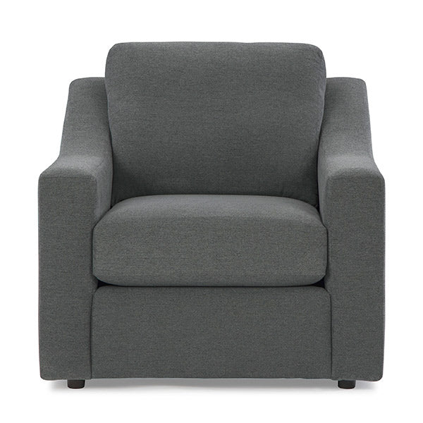 Caverra Stationary Chair With Ottoman Option- Custom - Chapin Furniture