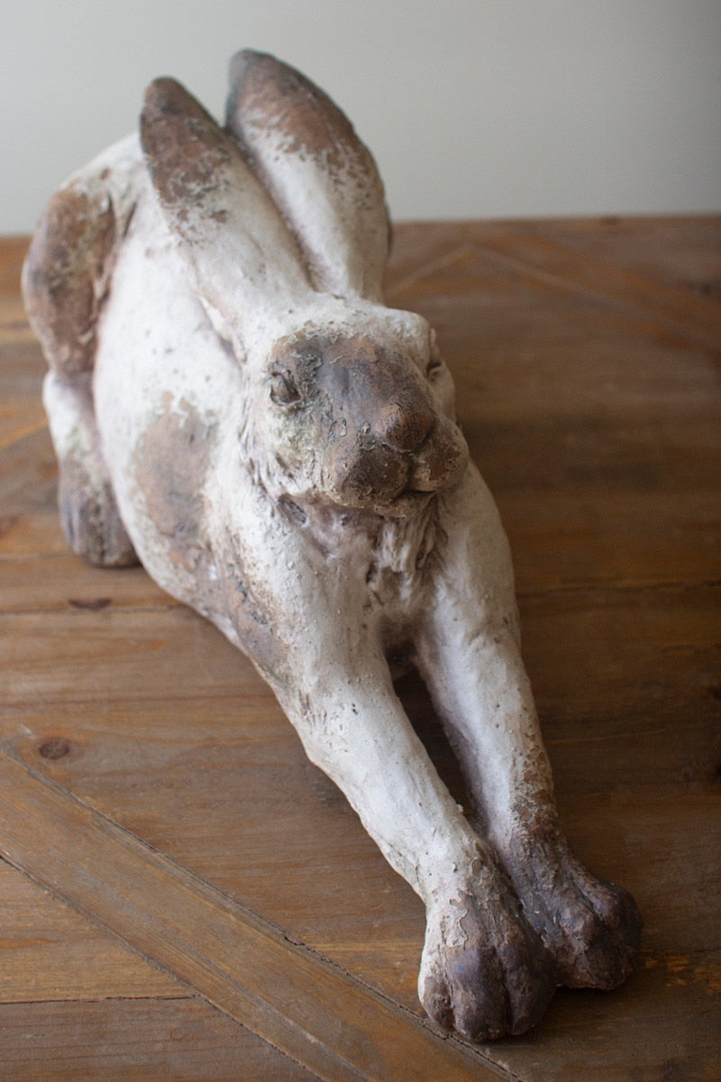 Faux Concrete Reclining Rabbit - Chapin Furniture