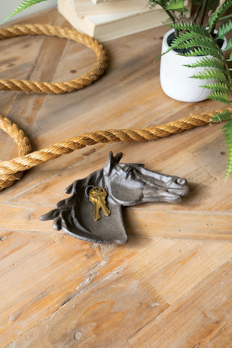 Cast Iron Horse Trinket Dish - Chapin Furniture