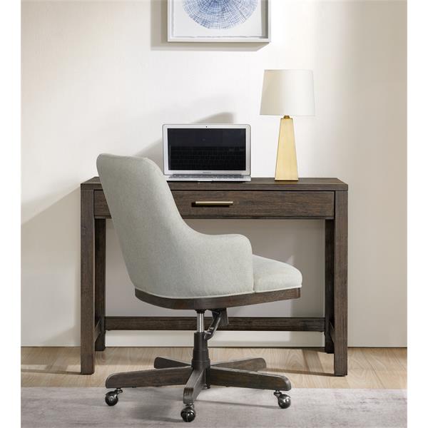 Rafferty Umber Upholstered Desk Chair - Chapin Furniture