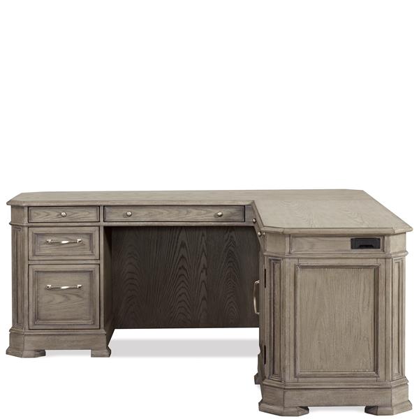 Wimberly L Desk and Return - Chapin Furniture