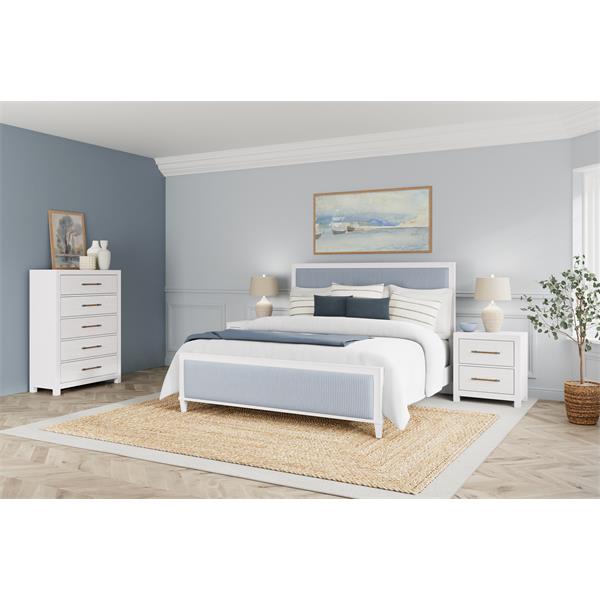 Rosalie King Upholstered Bed - Chapin Furniture