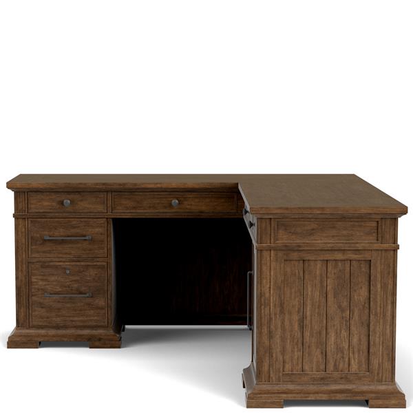 Dillon L Desk and Return - Chapin Furniture