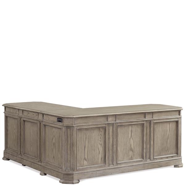 Wimberly L Desk and Return - Chapin Furniture