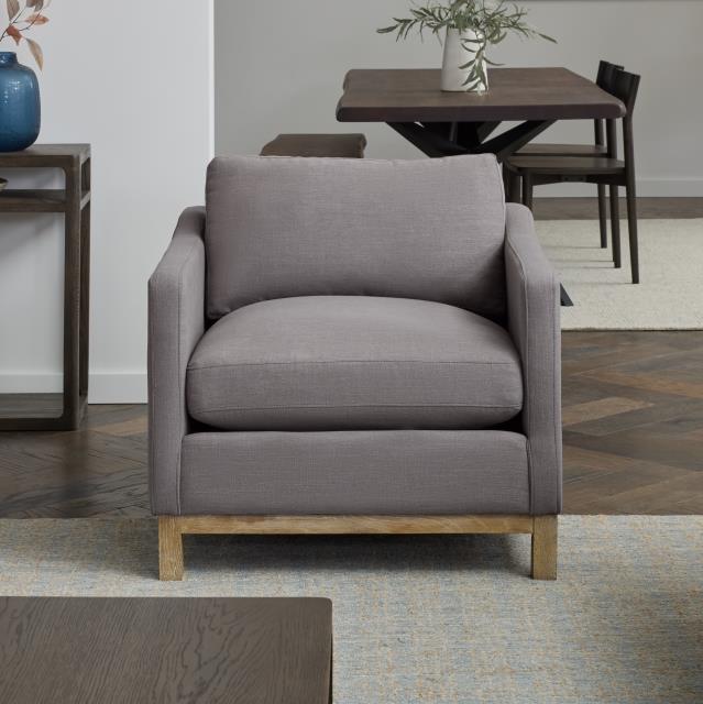 Marlow Chair- Pewter - Chapin Furniture