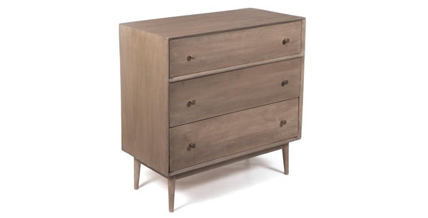 Stowe 3 Drawer Chest- Driftwood - Chapin Furniture