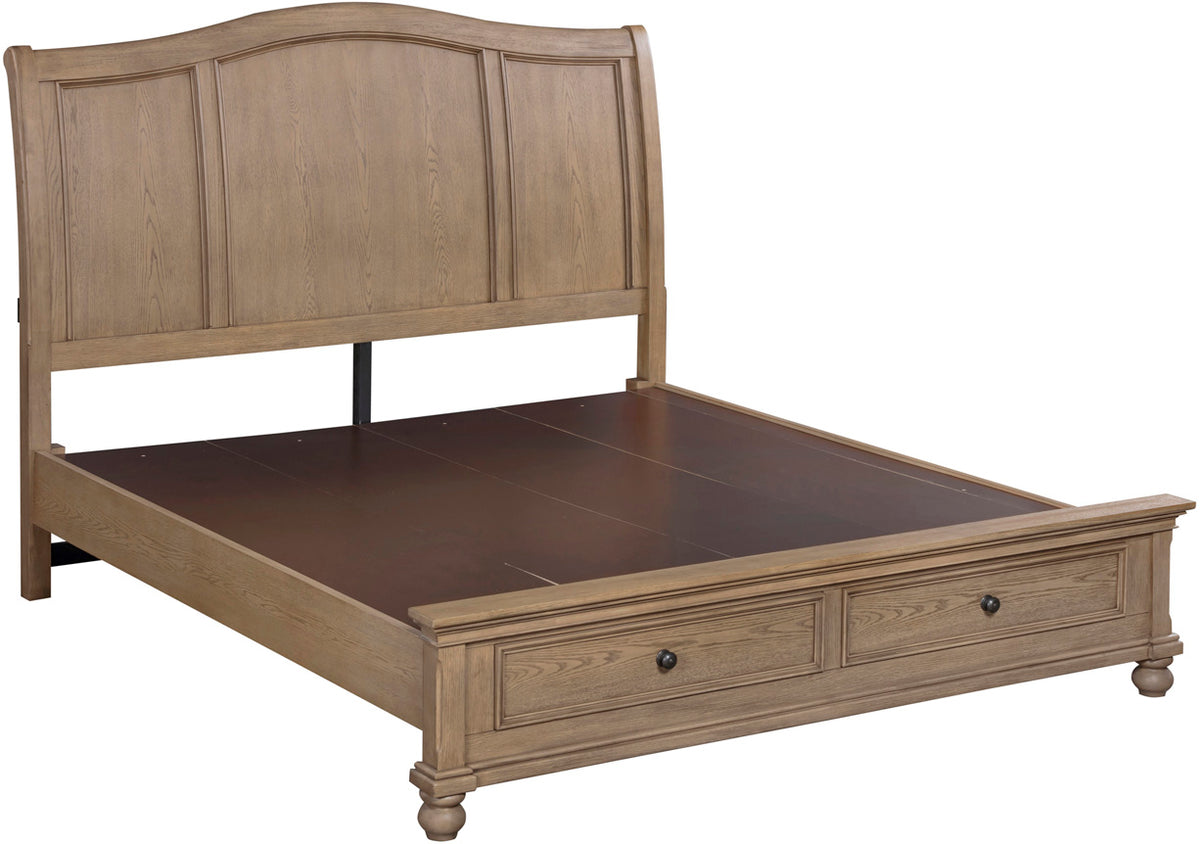 Oxford Sleigh Storage Bed - Chapin Furniture