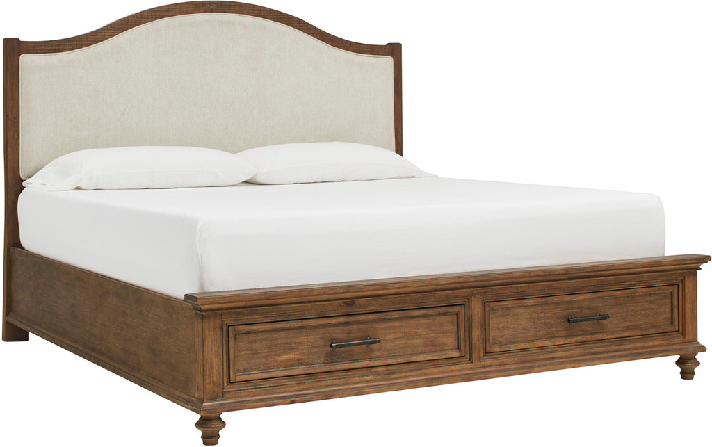 Hensley Upholstered Storage Bed - Cal King - Chapin Furniture