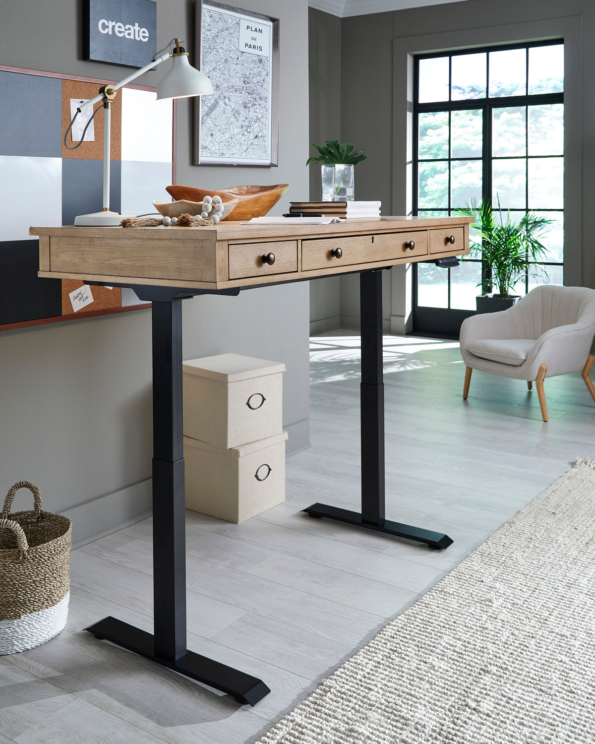 Emerson 60" Lift Desk - Chapin Furniture