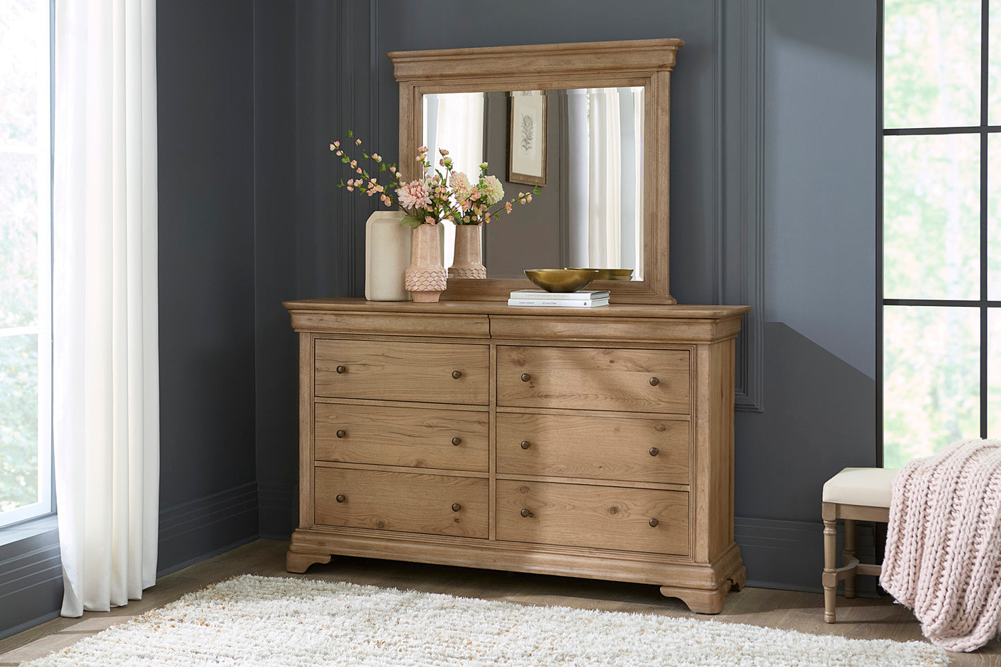 Chateau Philippe Landscape Mirror - Chapin Furniture