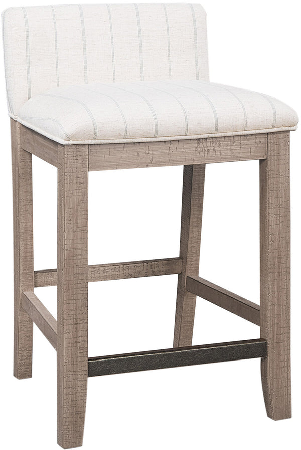Foundry Stool w/ Upholstered Seat - Chapin Furniture