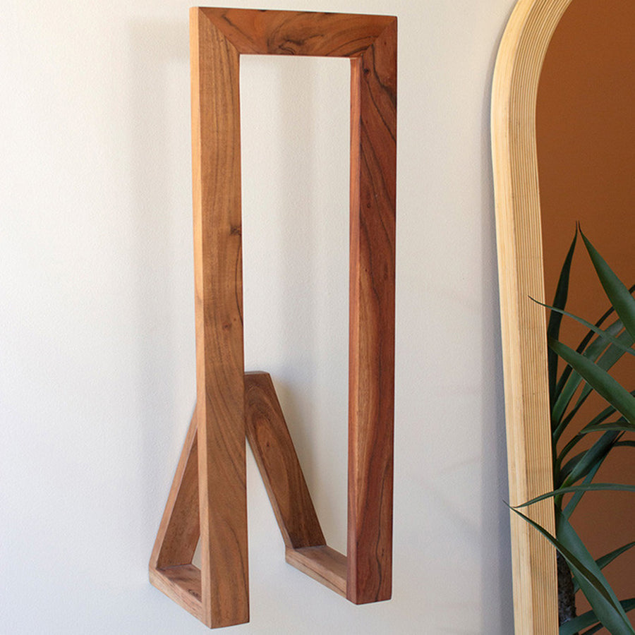 Wooden Wall Towel Rack - Chapin Furniture
