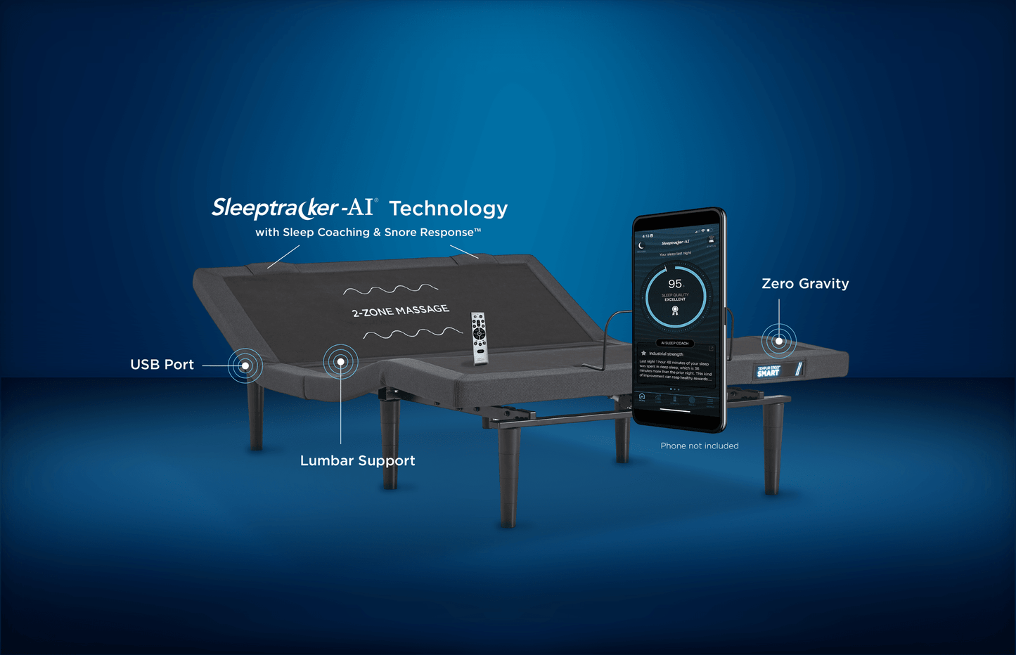 Tempur-Pedic TEMPUR-Ergo® Smart Base - Chapin Furniture