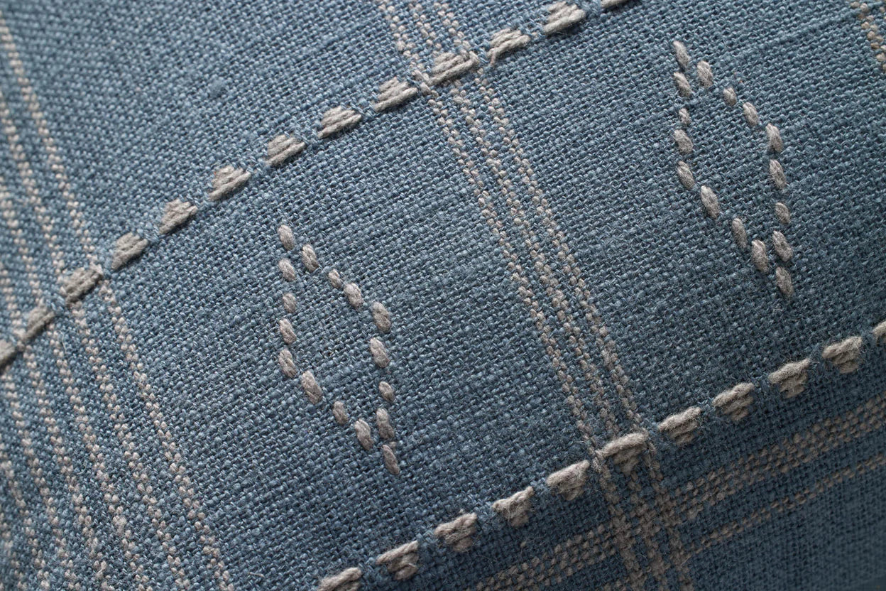 Angela Rose Lina PAR0016 Blue/Slate Pillow - Chapin Furniture