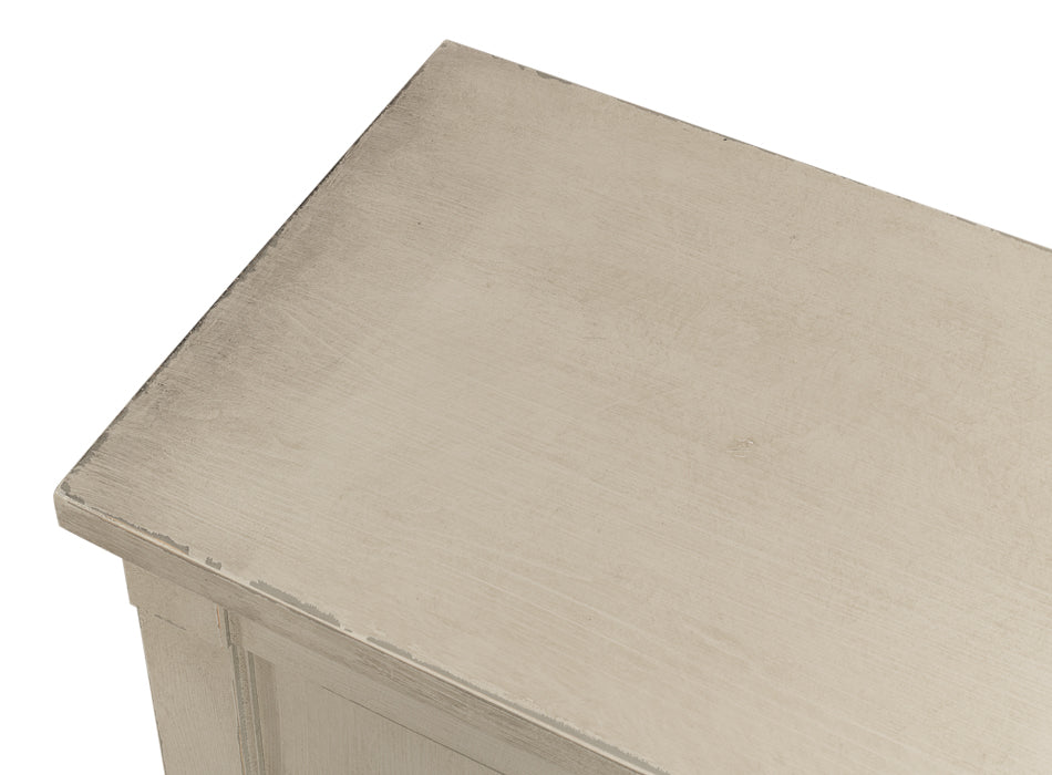 Lionisio Buffet,75",Wash Gray,Wood Doors - Chapin Furniture