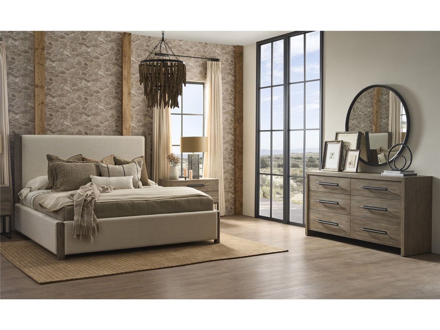 Dwell Boulder Upholstered Bed - Chapin Furniture