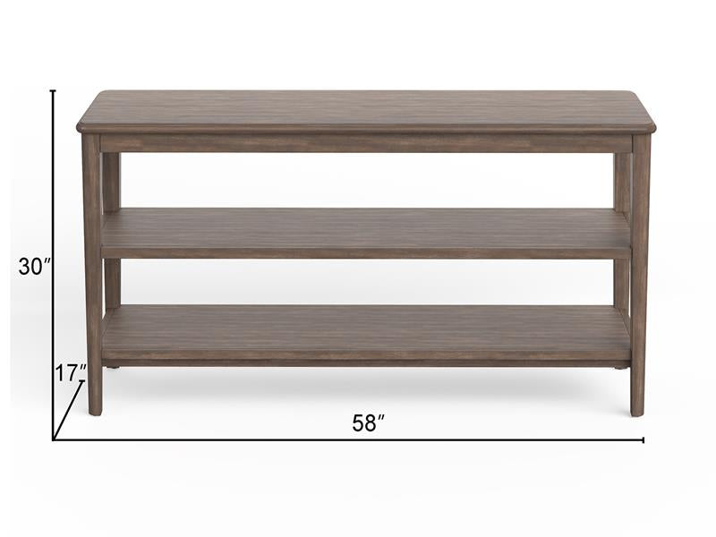 Corden Rectangular Shelf Sofa Table - Chapin Furniture